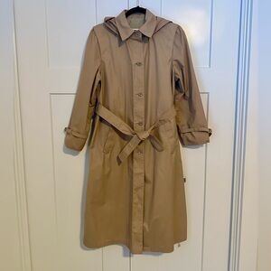 Women’s London Fog Maincoats ClassicTrench Coat Size 10